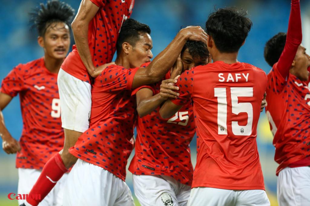 The under-23 FFC (Cambodia National Football Team) away kits, launched in 2022 by Varaman